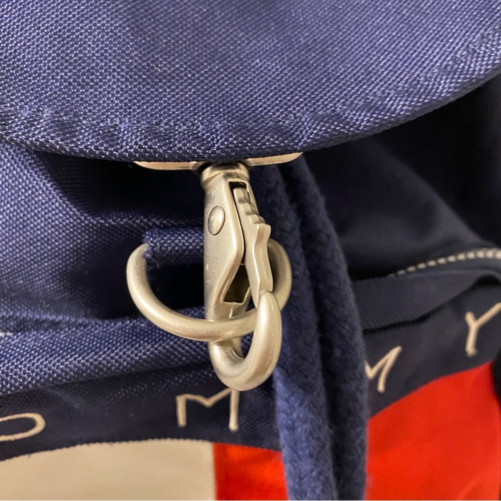 Rare 90s Vintage Tommy Hilfiger backpack - Picture 3 of 9